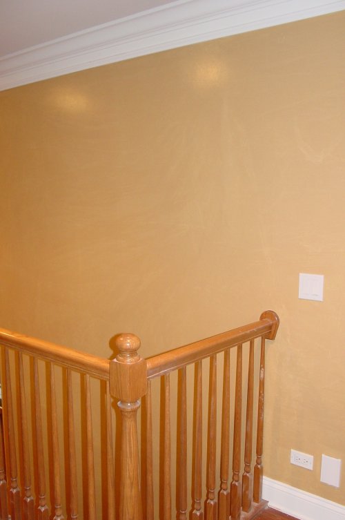 Smooshing wall decor painting