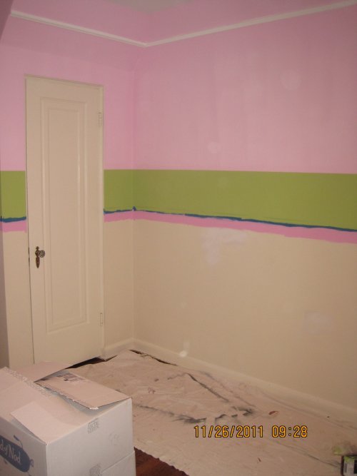 Horizontal Striping amazing interior wall design