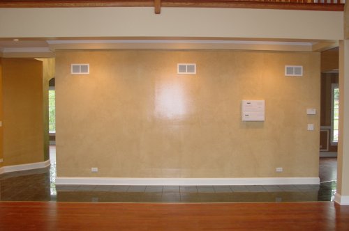 Tissue Paper interior wall design