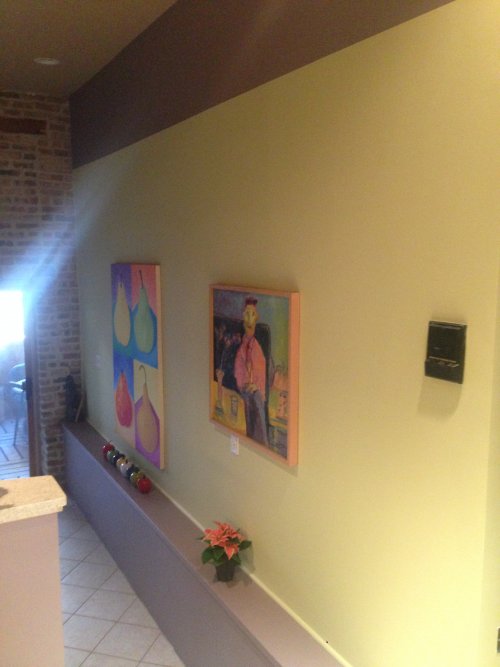 Striping wall decor ideas